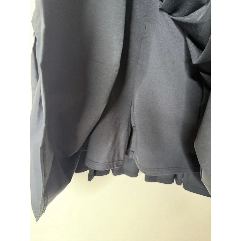 BCG Club Sports‎ Skort Womens XL Black Pleated Athletic Tennis Skirt